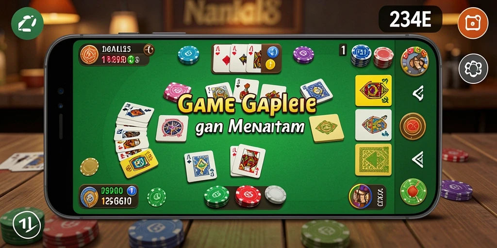 Tampilan gameplay seru dari 234E yang memikat.