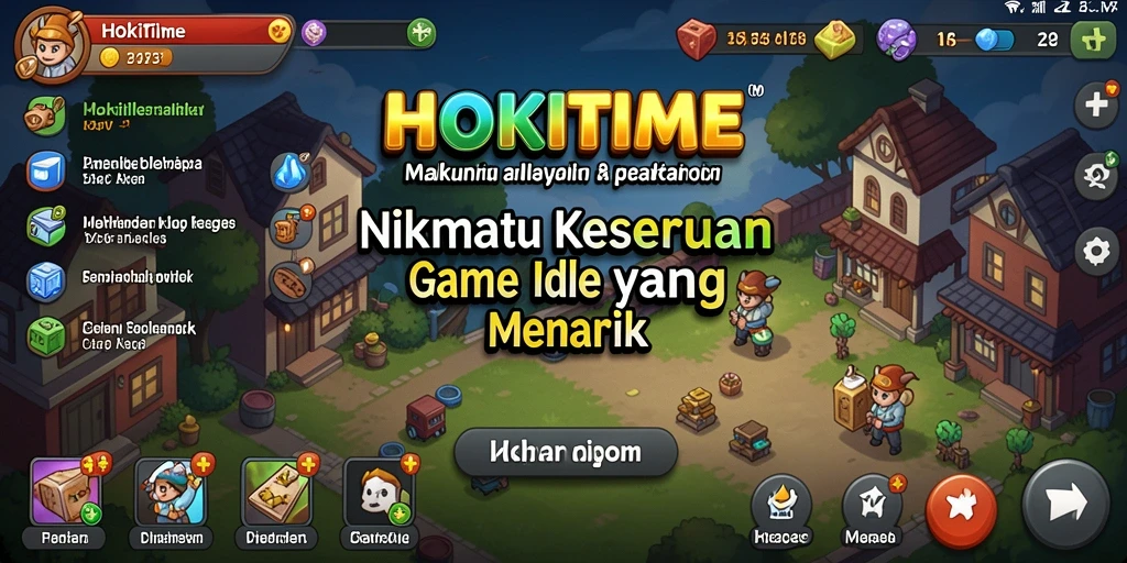 Tampilan gameplay HOKITIME yang menarik dan interaktif.